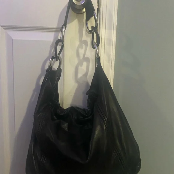 MICHAEL Michael Kors Black Hobo Bag - Picture 1 of 5